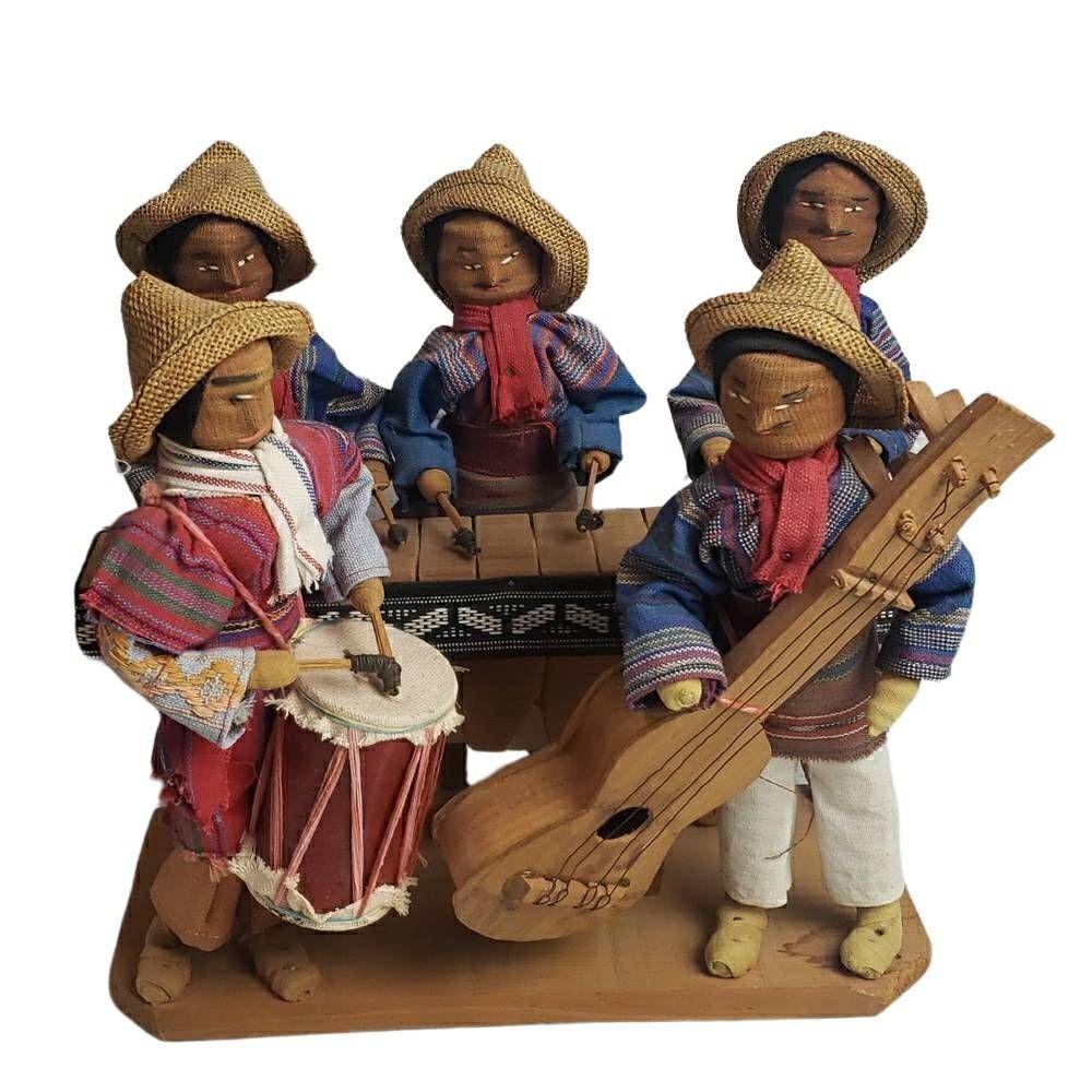 ‎Vintage Mariachi Band Dolls